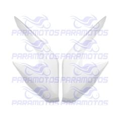 CARENAGEM LATERAL CB 250 TWISTER 16 BRANCO ANDES