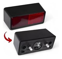 REFLETOR LANTERNA PLACA TITAN 150 160 TWISTER 16>