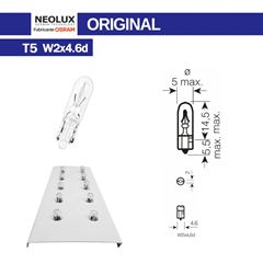 LAMPADA PINGUINHO 12V 1,2W PAINEL NEOLUX