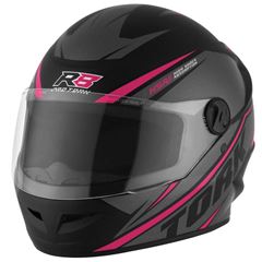 CAPACETE NEW LIBERTY FOUR R8 ROSA T62