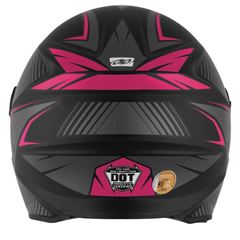 CAPACETE NEW LIBERTY FOUR R8 ROSA T62
