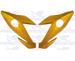 CARENAGEM LATERAL FAROL TITAN 160 22 AMARELO CAJU