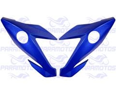 CARENAGEM LATERAL FAROL TITAN 160 22 AZUL TWISTER