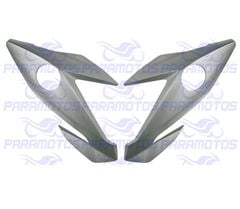 CARENAGEM LATERAL FAROL TITAN 160 22 PRATA IBIUNA