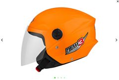 CAPACETE NEW LIBERTY THREE LARANJA T.58