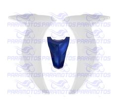 BICO FRONTAL BIZ 125 22>23 BRANCO ROSS / AZUL