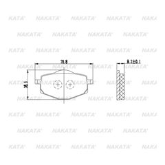 PASTILHA FREIO DIANT/TRAS DT 200R