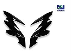 CARENAGEM LATERAL FAROL BROS 160 22>24  PRETO