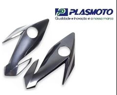 CARENAGEM LATERAL FAROL TITAN 160 22>23 CINZA EMBR