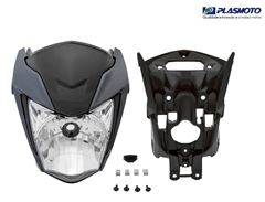 KIT CARENAGEM FAROL TITAN 160 22/23 CINZA EMBRAER