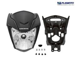 KIT CARENAGEM FAROL TITAN 160 22>24 PRETO