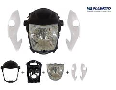KIT CARENAGEM FAROL FAN 160 22> BRANCO ROSS