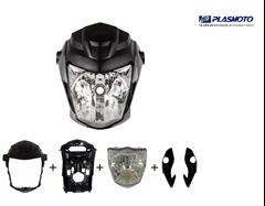 KIT CARENAGEM FAROL FAN 160 23 PRATA IRON NAIL