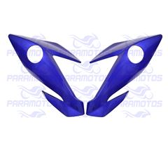 CARENAGEM LATERAL FAROL TITAN 160 22 AZUL CARAIVA