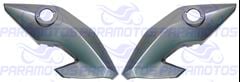 CARENAGEM LATERAL FAROL PRATA FAN START 160 20>21
