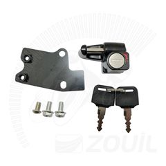 SUPORTE TRAVA CAPACETE TITAN 150 09>13