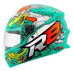 CAPACETE R8 ROCKET CHICKEN FOSCO T-56