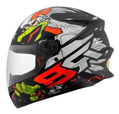 CAPACETE R8 ROCKET CHICKEN FOSCO T-56