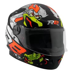 CAPACETE R8 ROCKET CHICKEN FOSCO T-58