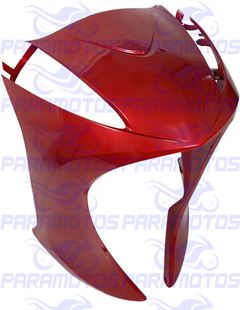 BICO FRONTAL BIZ 125 ES 14>15 VERMELHO PIMENTA