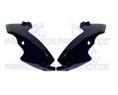 CARENAGEM LATERAL FAROL PRETO FACTOR 125 150 17>