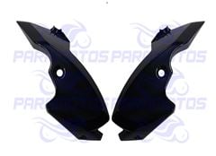 CARENAGEM LATERAL FAROL PRETRO FACTOR 150 16>