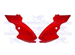 CARENAGEM LATERAL FAROL VERMELHO FACTOR 150 18