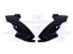 CARENAGEM LATERAL FAROL PRETO FACTOR 125 150 16>