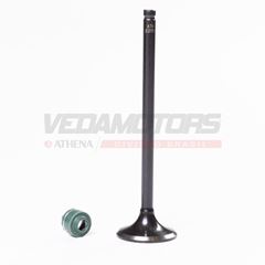 VALVULA ESCAPE + RETENTOR TITAN 125 02>