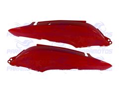 TAMPA LATERAL BIZ 110 17 VERMELHO GUARAU