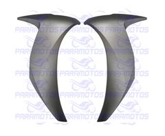 BICO FRONTAL BIZ 125 23 CINZA CROW PRATA PAULISTA
