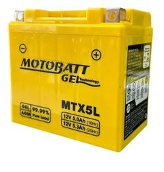 BATERIA 5A MOTOBATT GEL MTX 5L TITAN