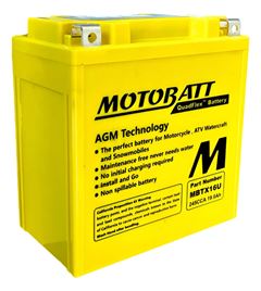 BATERIA AGM QUADFLEX MBTX16U 19,0AH BMW VULCAN  