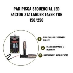 PISCA LED ESTILO YAMAHA SEQUENCIAL STALLION