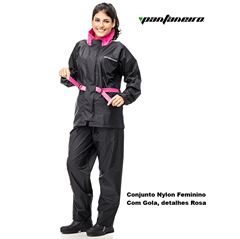 CONJUNTO CHUVA NYLON FEMININO TAM GG