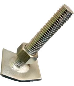 PE ROSQUEADO P/CAVALETE LATERAL C/REGULAGEM