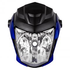 KIT CARENAGEM FAROL FAN 160 22>24 AZUL