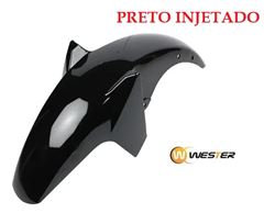 PARALAMA DIANTEIRO FACTOR 125 09>13 PRETO INJETADO