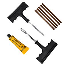 KIT REPARADOR DE PNEUS SEM CAMARA DE AR