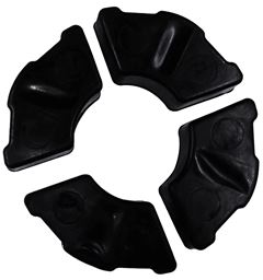 COXIM DA COROA BORRACHA YBR 125 / CRYPTON