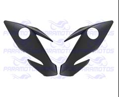 CARENAGEM LATERAL FARO TITAN 160 24 PRETO FOSCO