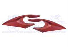 CARENAGEM LATERAL FAROL FAZER 150 19 E 22 VERMELHO