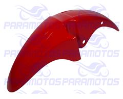 PARALAMA DIANTEIRO TITAN 150 04>05 VERMELHO CARUAR