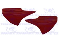 TAMPA LATERAL TITAN 150 06>08 VERMELHO GUARAU