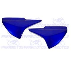 TAMPA LATERAL TITAN 150 08 AZUL CARAIVA