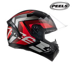 CAPACETE SPIKE II GTX PRETO/VERMELHO TAM-56
