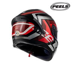 CAPACETE SPIKE II GTX PRETO/VERMELHO TAM-58