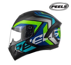 CAPACETE SPIKE II GTX PRETO FOSCO/AZUL TAM-62
