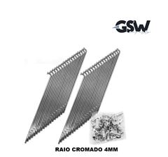 RAIO DIANT. GSW XRE 300 CROMADO 4.0MM
