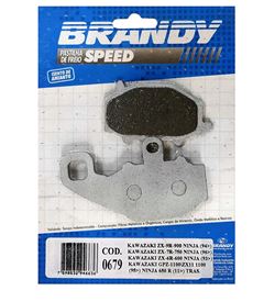 PASTILHA FREIO TRAS SPEED KAWAS ZX-9 NINJA 650 ER